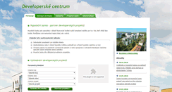 Desktop Screenshot of developerskecentrum.cz