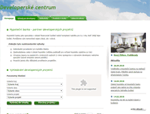 Tablet Screenshot of developerskecentrum.cz